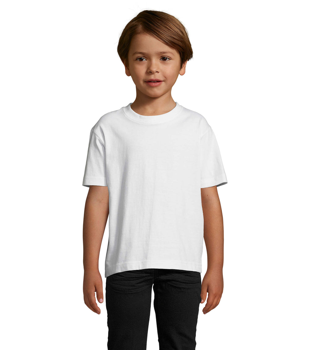 IMPERIAL kind t-shirt 190 g Imperial Kids in wit