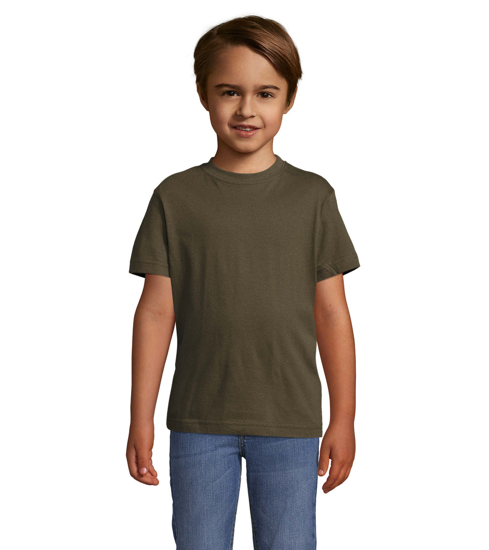 REGENT Kinder t-shirt 150 g Regent Kids in army