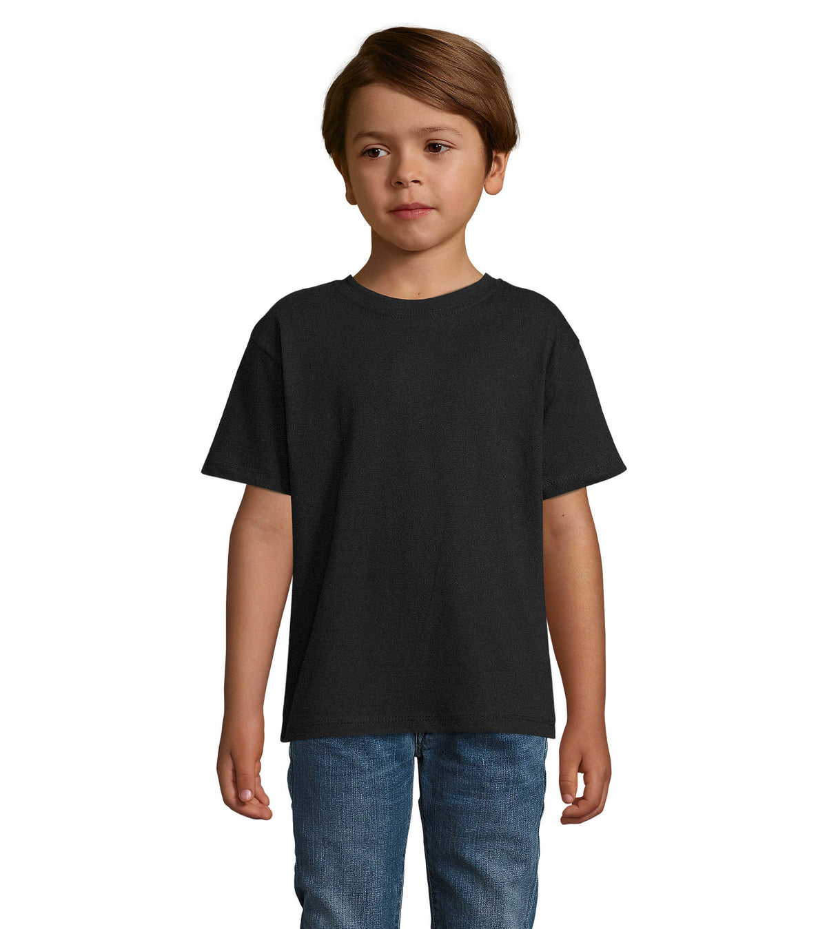 REGENT Kinder t-shirt 150 g Regent Kids in diep zwart