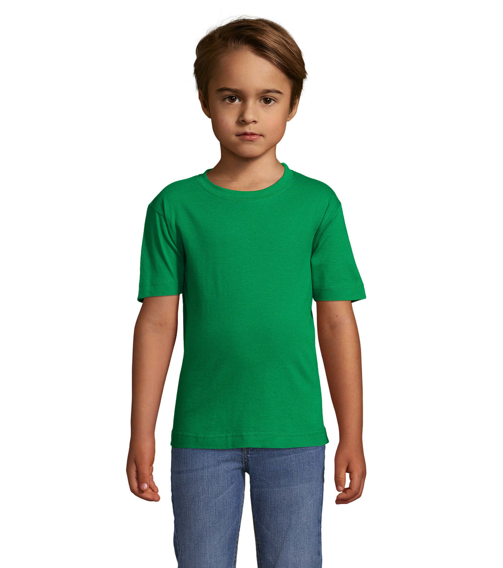 REGENT Kinder t-shirt 150 g Regent Kids in helder groen