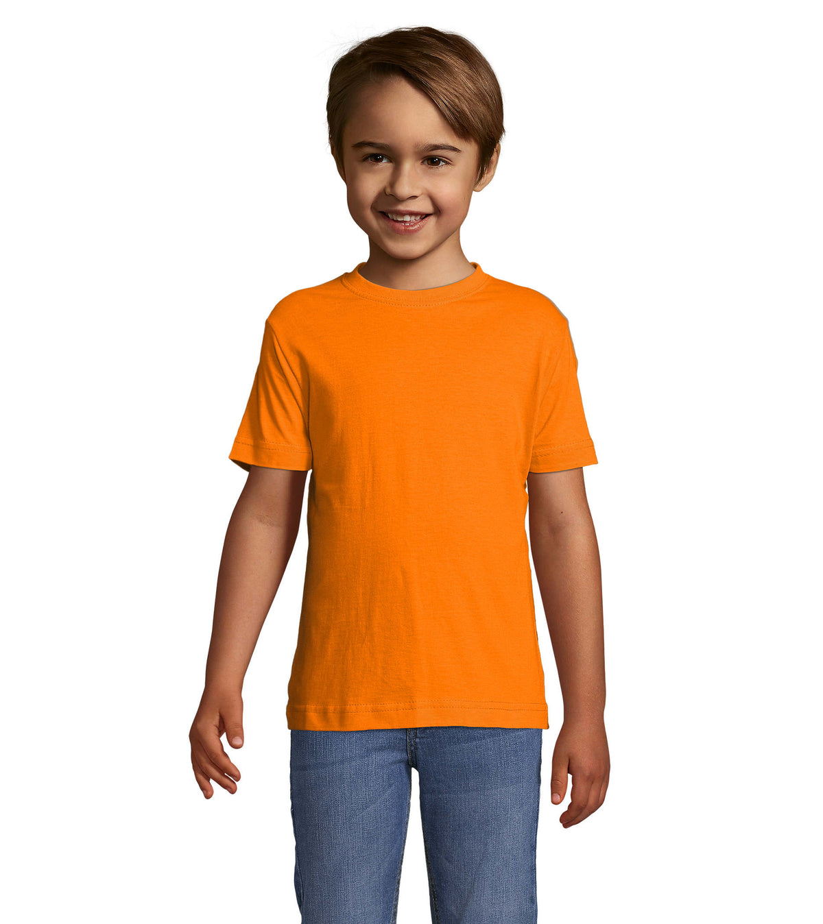 REGENT Kinder t-shirt 150 g Regent Kids in oranje