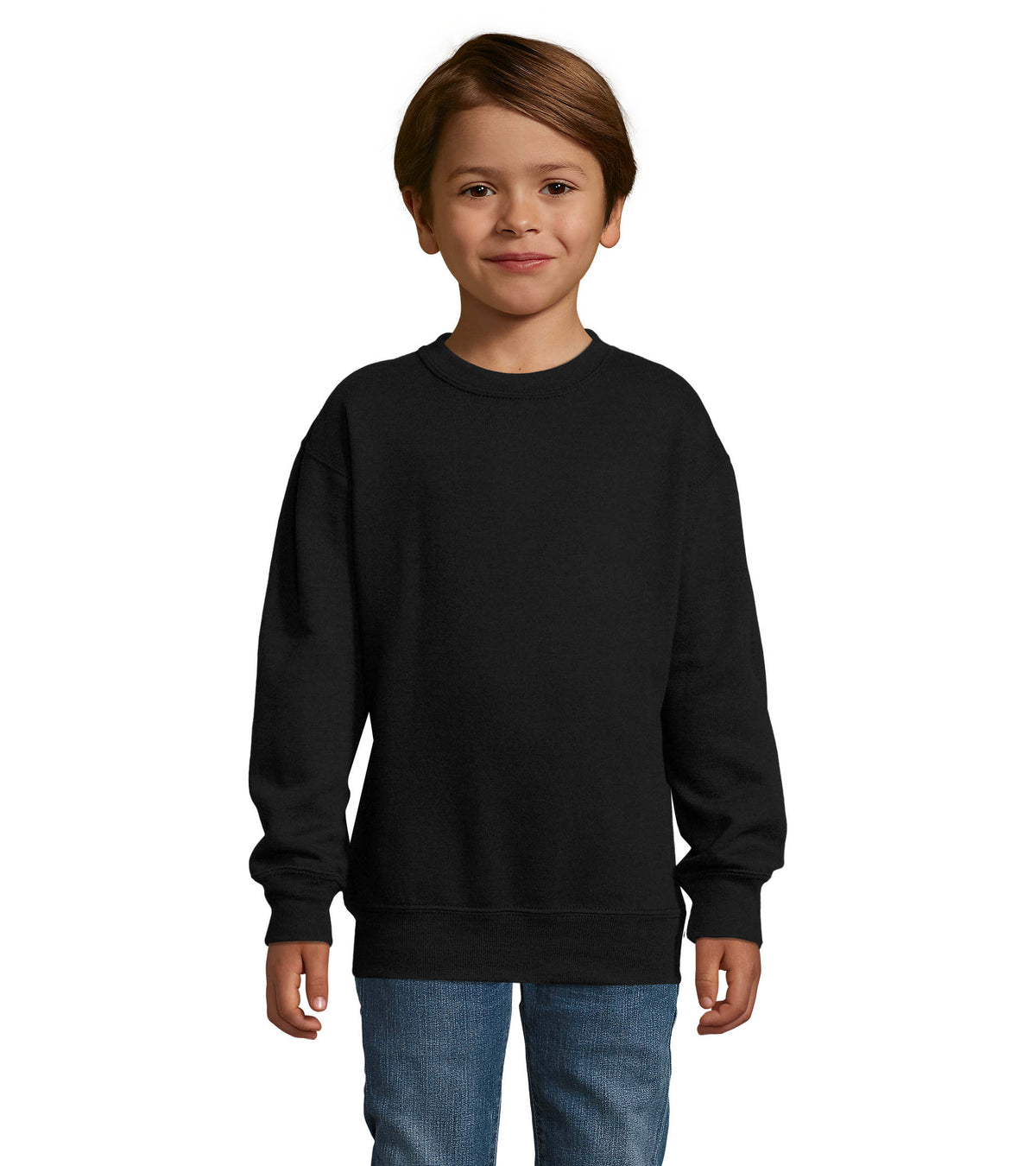 NEWSUPREME sweat Kind 280 g New Supreme Kids in zwart