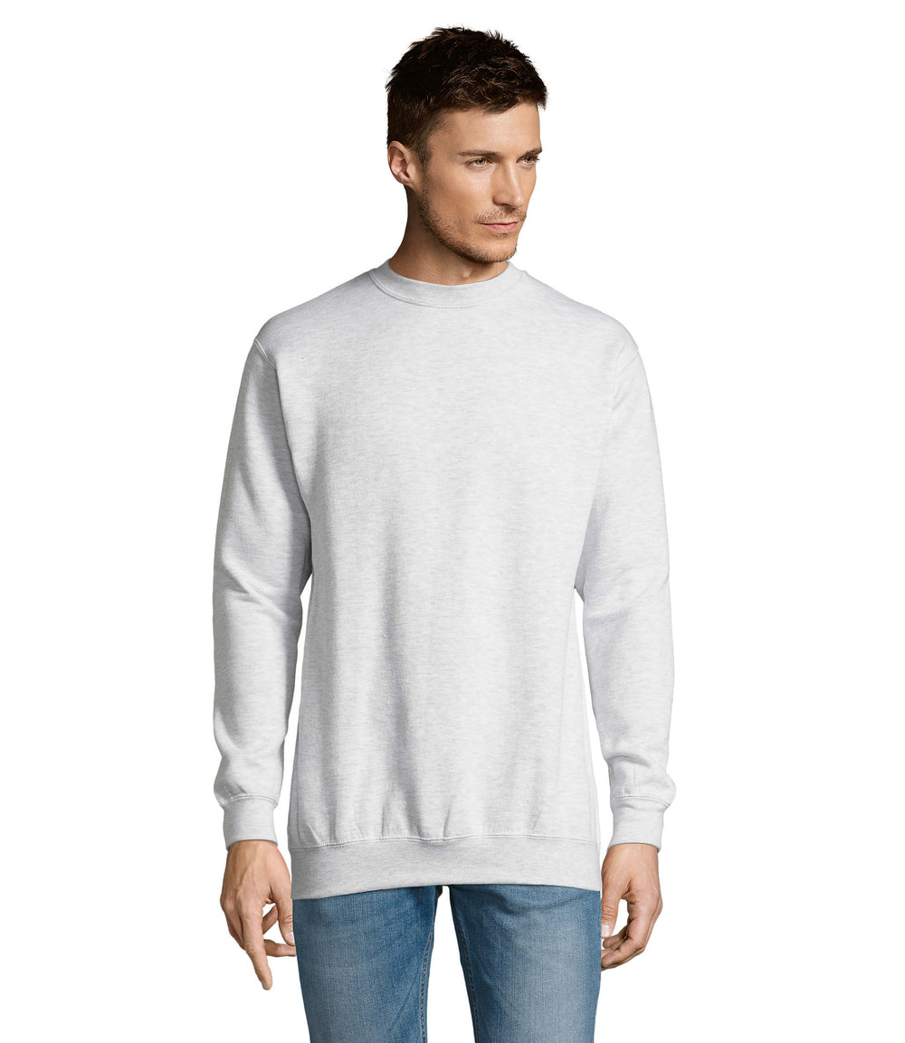 Sweater 280 g New Supreme in asgrijs