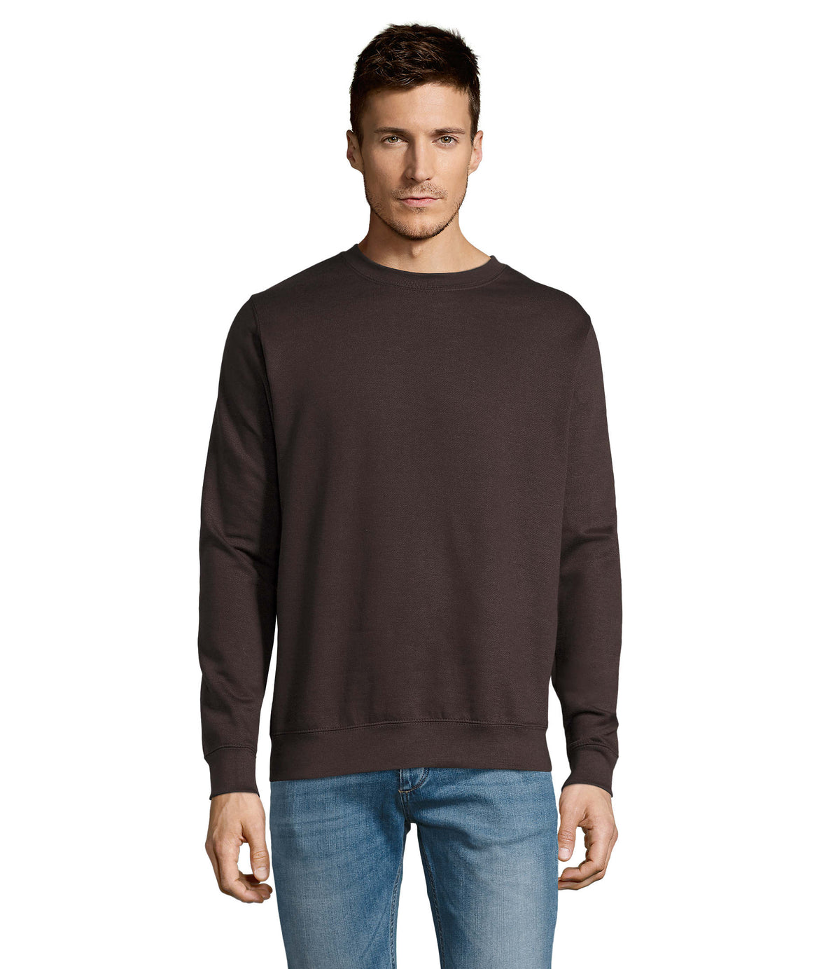 Sweater 280 g New Supreme in deep charcoal grey