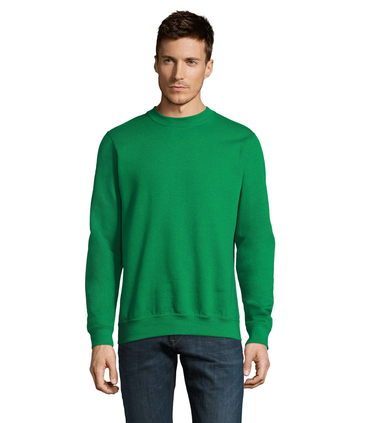 Sweater 280 g New Supreme in helder groen
