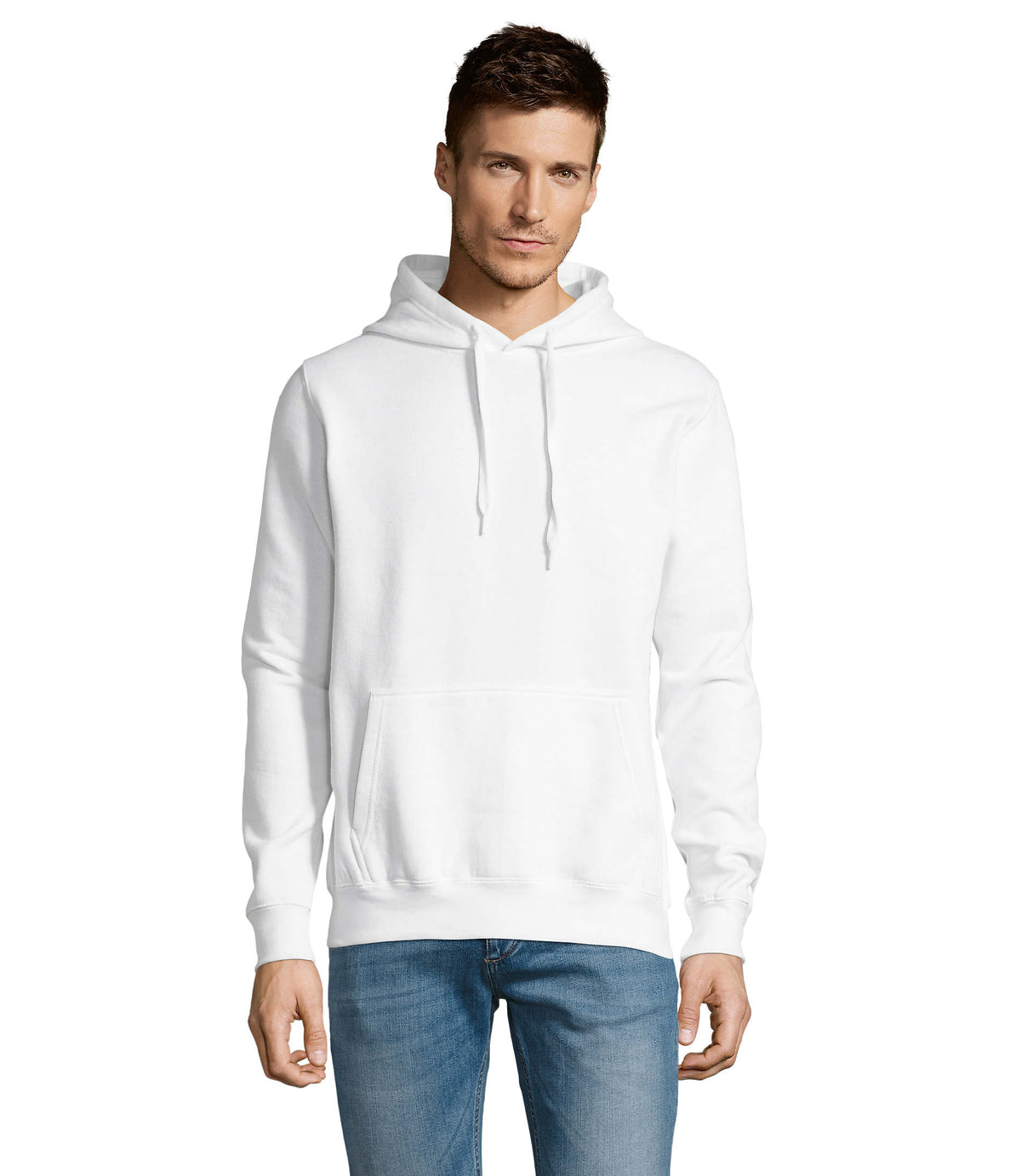 Unisex capuchon Slam in wit