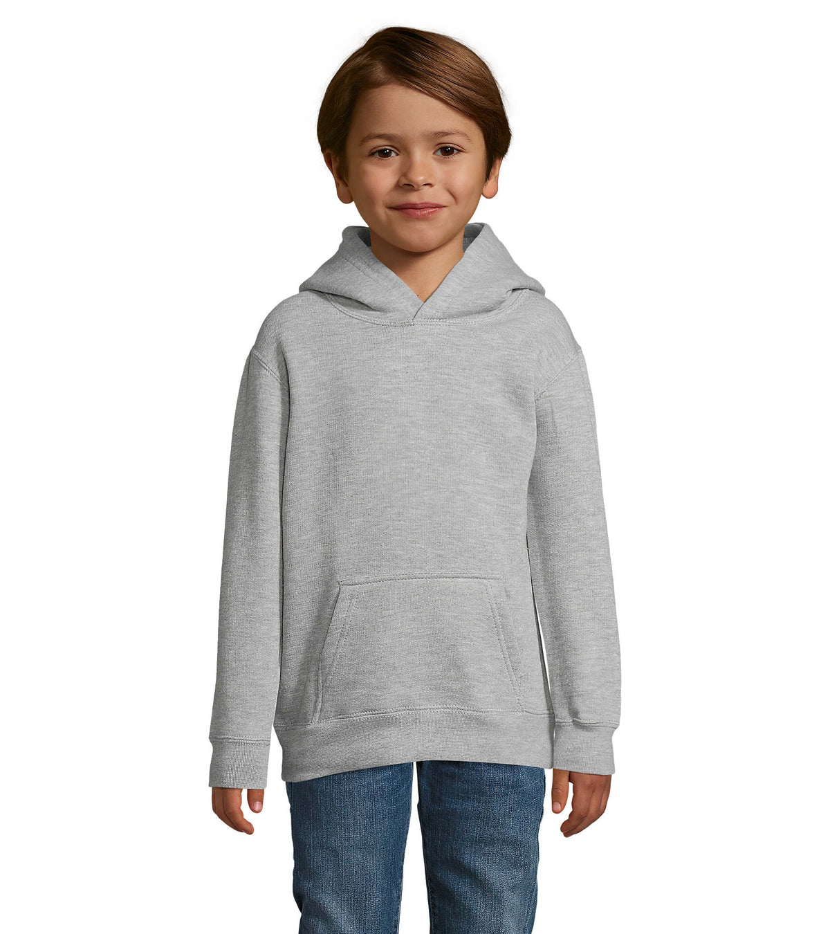 Hoodie Sweater Slam Kids in grijs gemeleerd