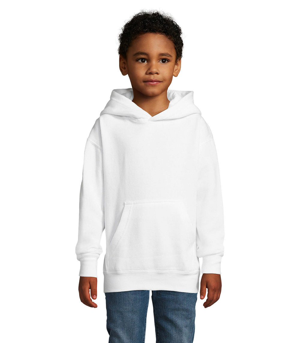 Hoodie Sweater Slam Kids in wit