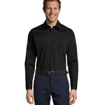 Heren shirt 140 g Brighton in zwart