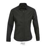 Dames shirt 140 g Eden in zwart