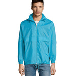 Windjack Unisex Surf in atolblauw