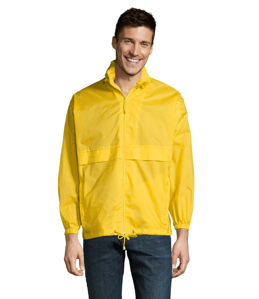 Windjack Unisex Surf in goud