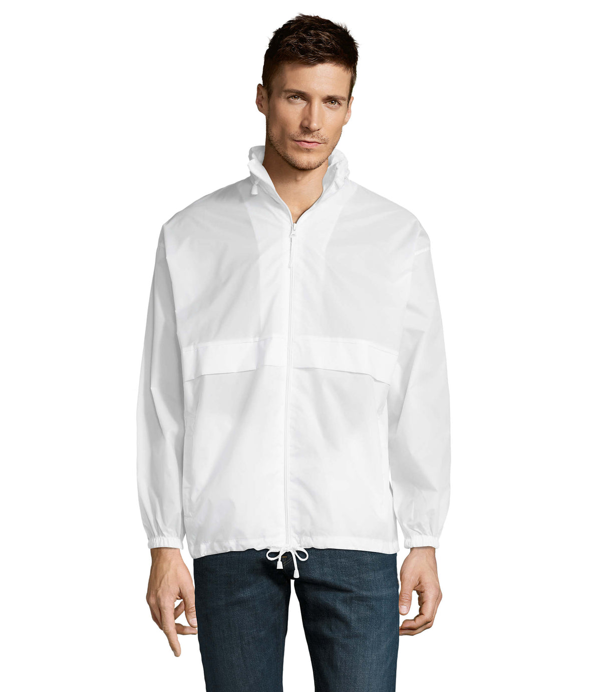 Windjack Unisex Surf in wit