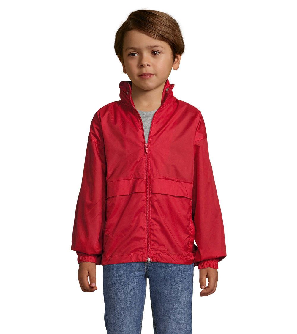 WINDBREAKER 210 g Surf Kids in rood