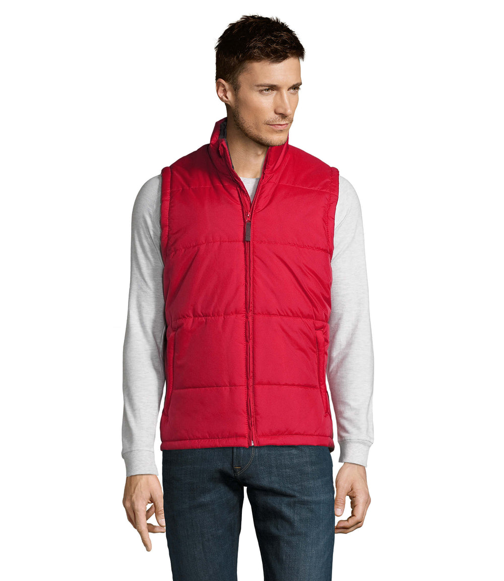 Gewatteerde Bodyer Warm in rood
