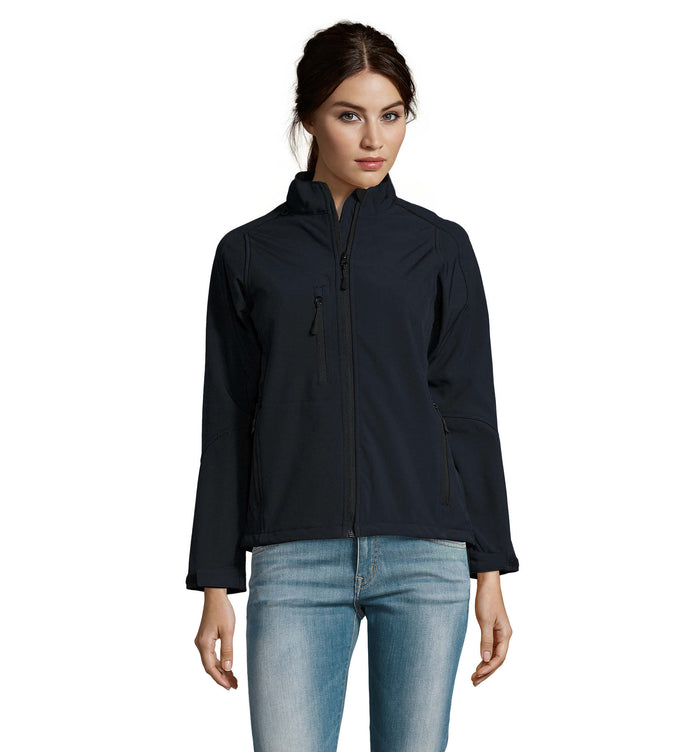 Dames shoftshell 340 g bedrukken – Roxy