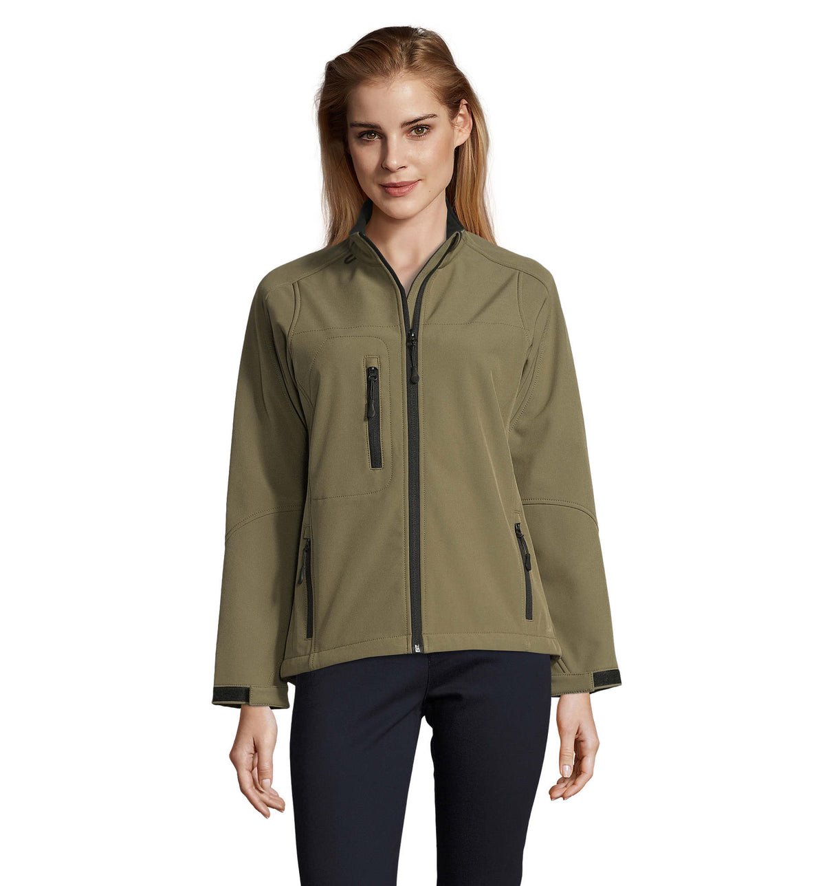 Dames shoftshell 340 g Roxy in army