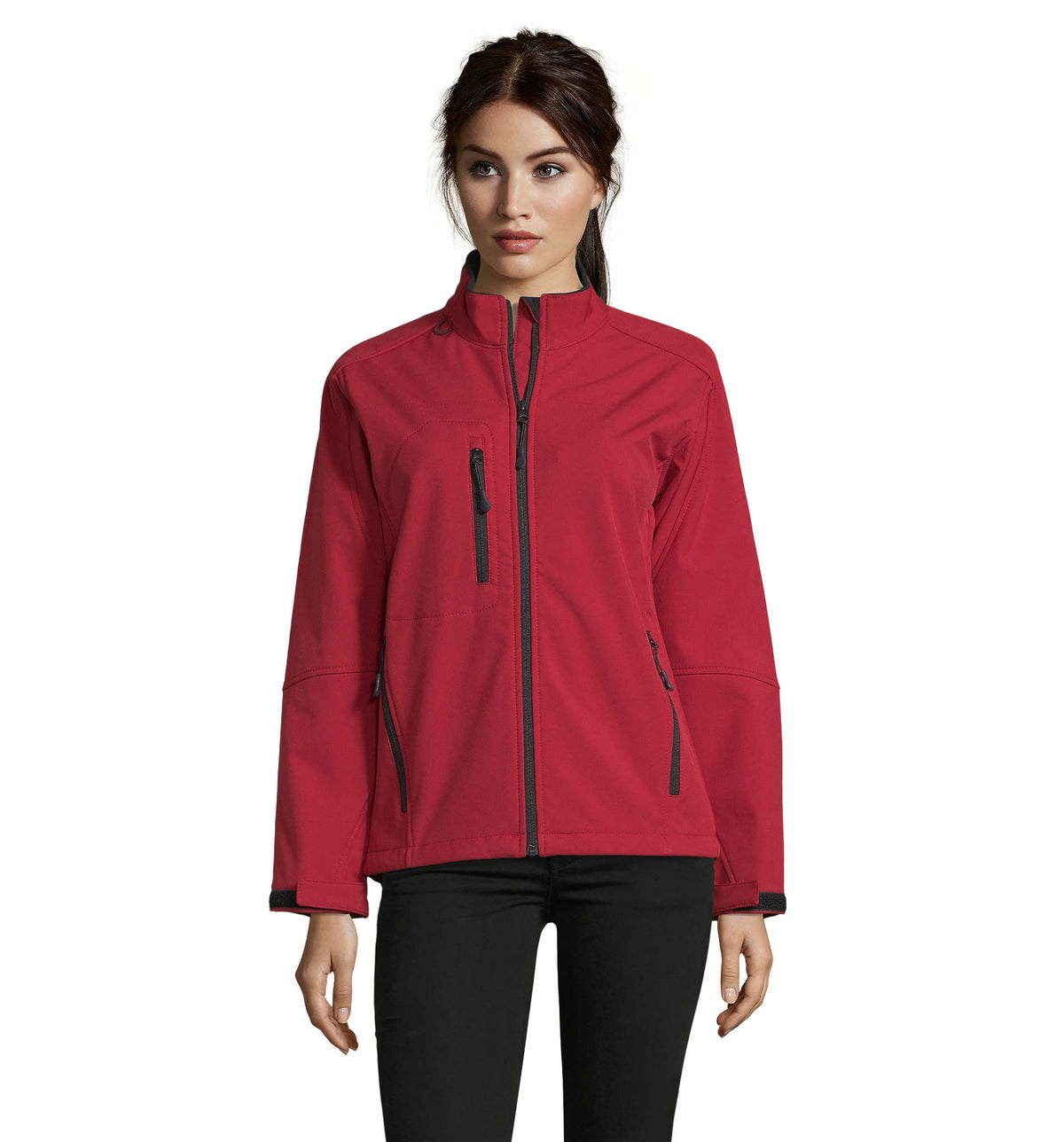 Dames shoftshell 340 g Roxy in pepper red