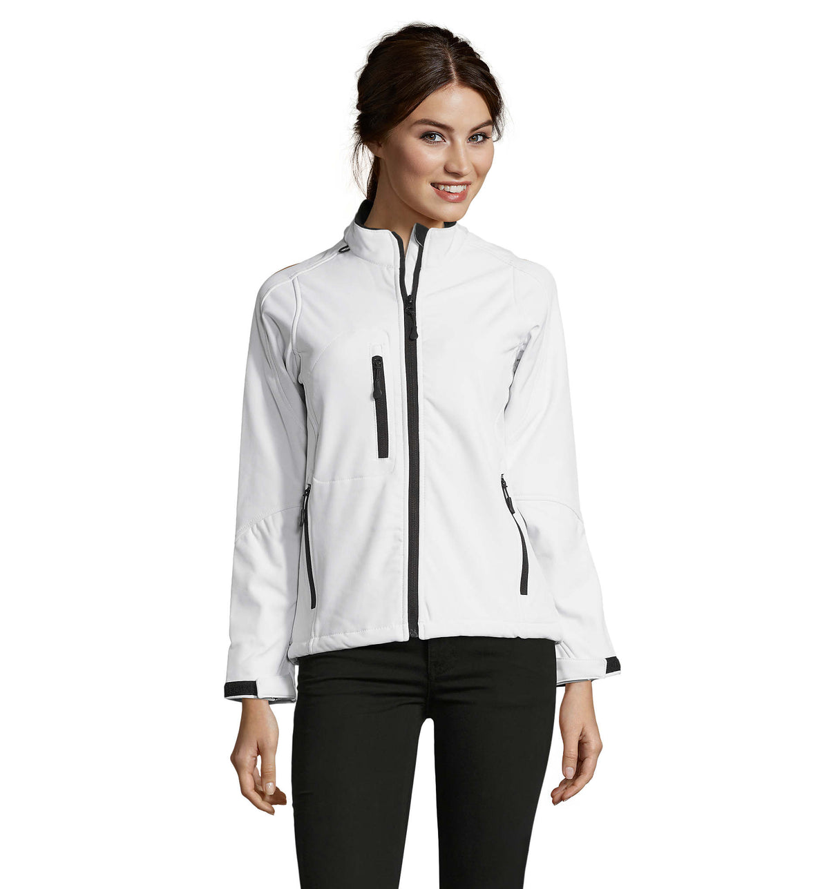 Dames shoftshell 340 g Roxy in wit