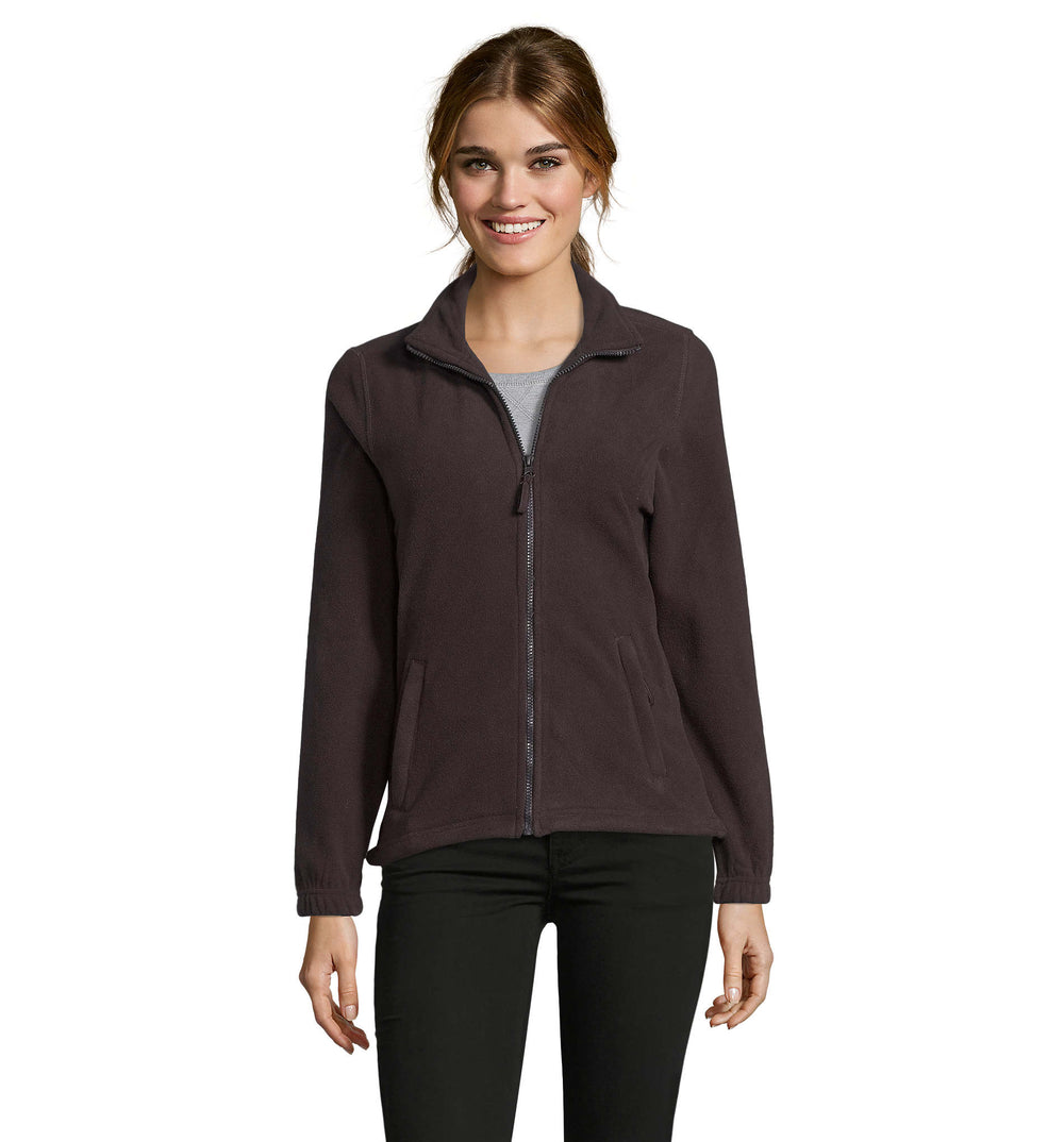 Fleece 300 g North Women in pure chocolade
