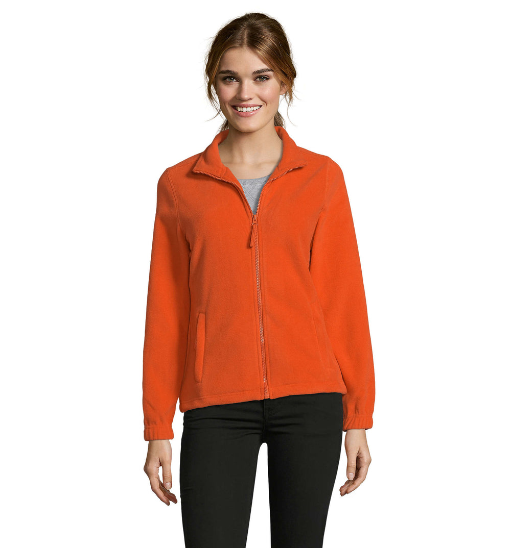 Fleece 300 g North Women in oranje