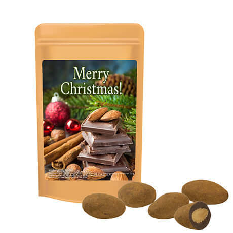 Schokomandeln mit Zimt, ca. 30g, stazak Mini bedrukken – promotionele snack