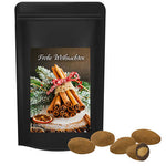 Schokomandeln mit Zimt, ca. 80g, stazak Midi schwarz bedrukken – promotionele snack