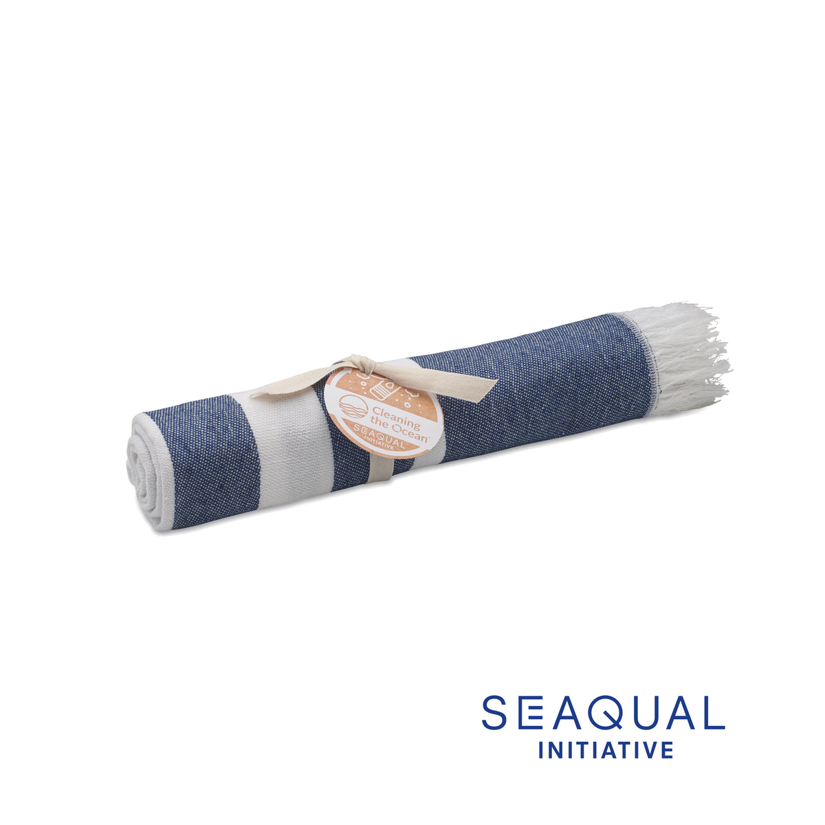SEAQUAL® hamamdoek 70x140 cm Mar in blauw