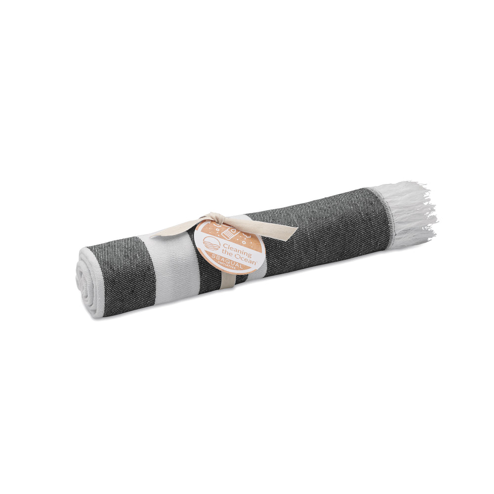 SEAQUAL® hamamdoek 70x140 cm Mar in grijs