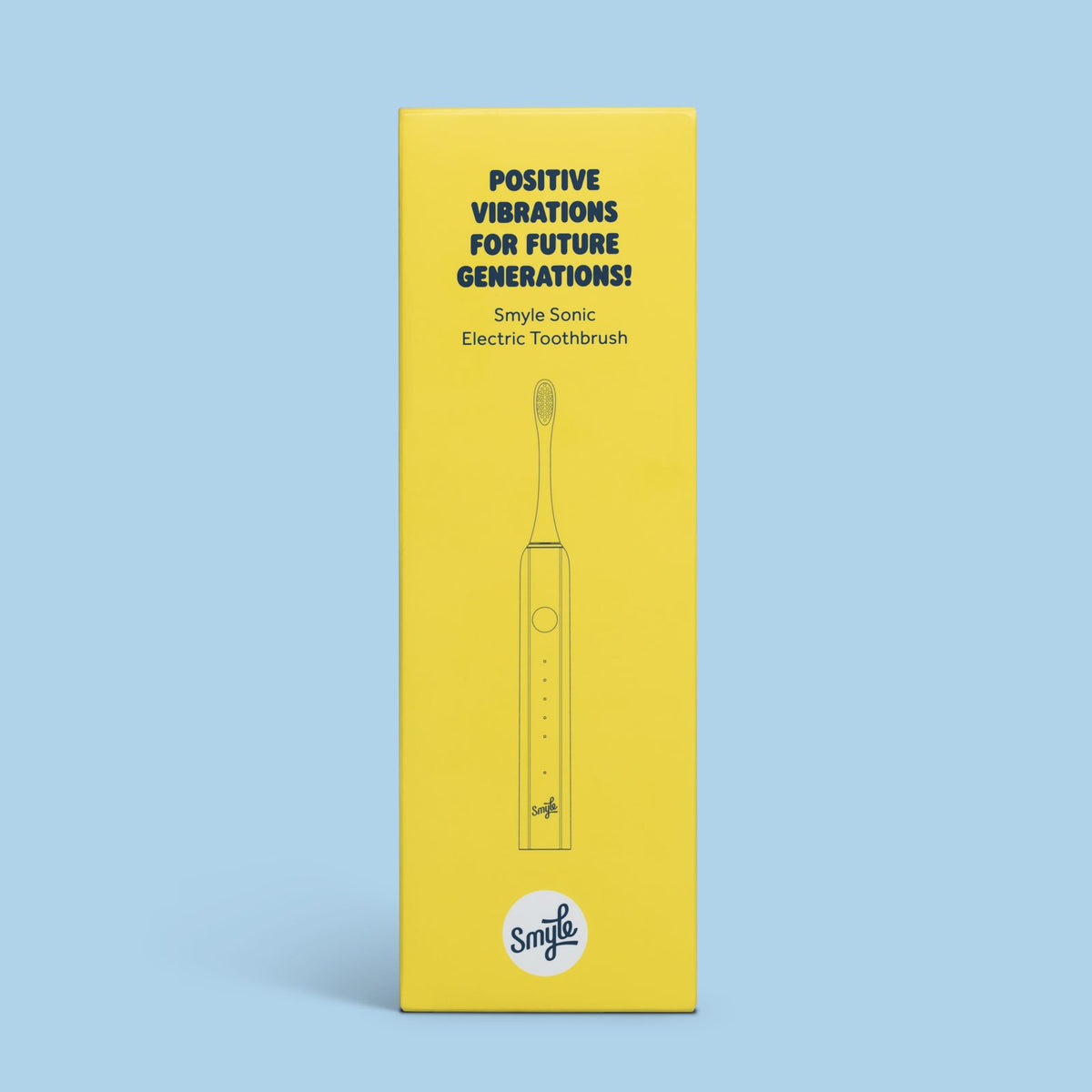 Smyle elektrische tandenborstel Mellow Yellow: gele verpakking
