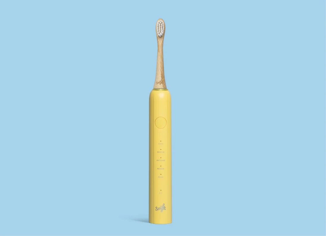 Smyle elektrische tandenborstel Mellow Yellow (geel)