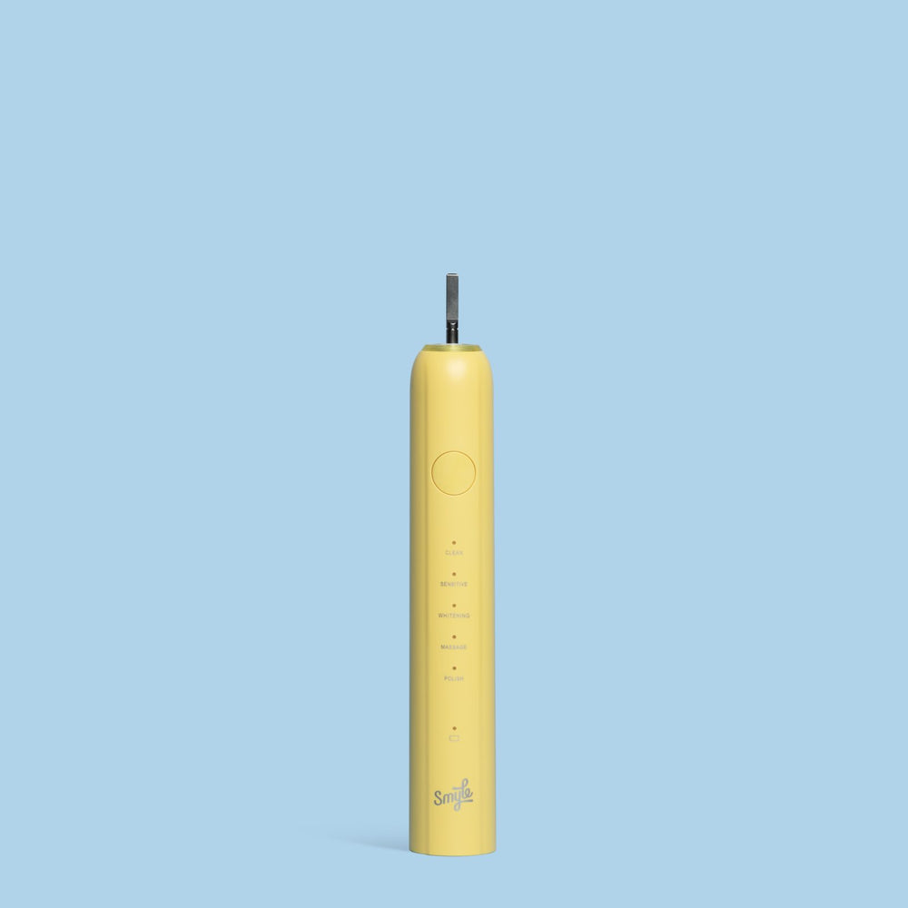 Smyle elektrische tandenborstel Mellow Yellow zonder opzetborstel