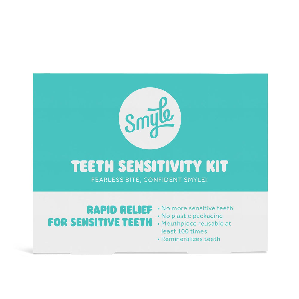 Doos van de Smyle set voor gevoelige tanden