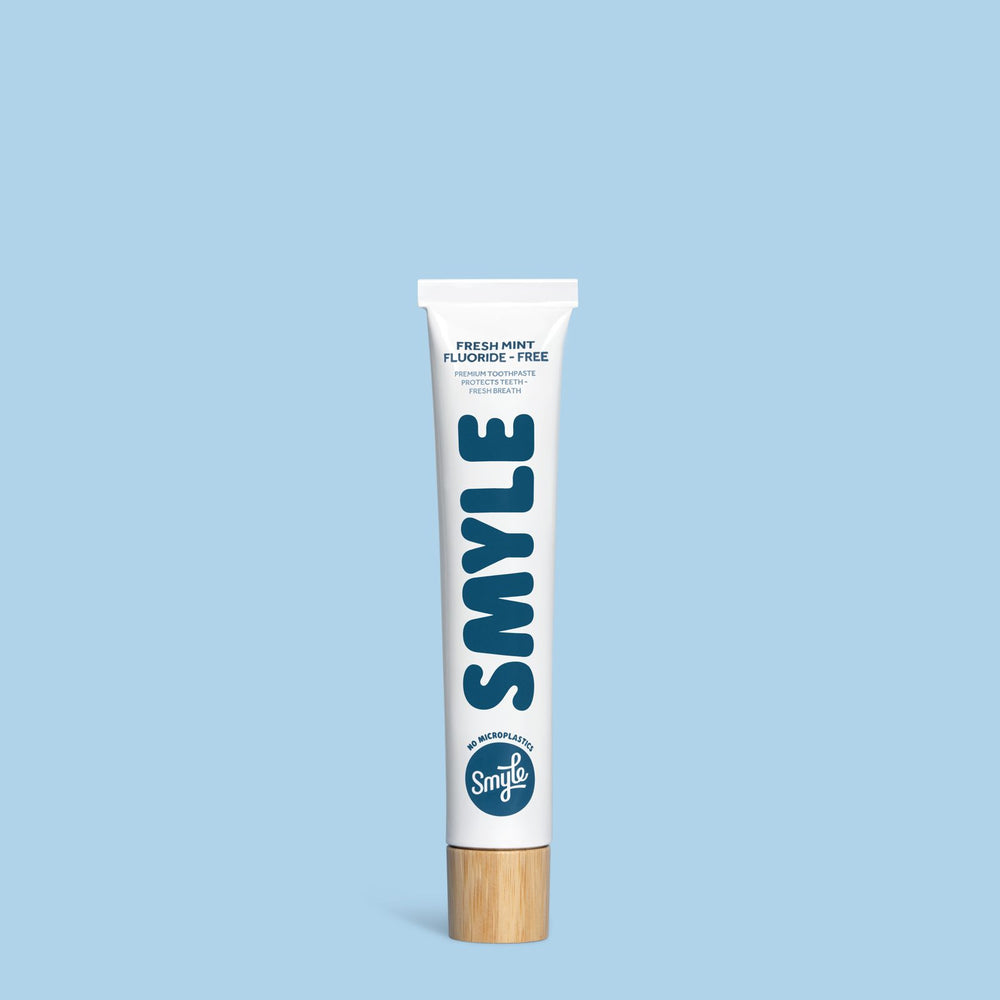 Smyle tandpasta Fresh Mint fluoridevrij in aluminium tube van 80 ml