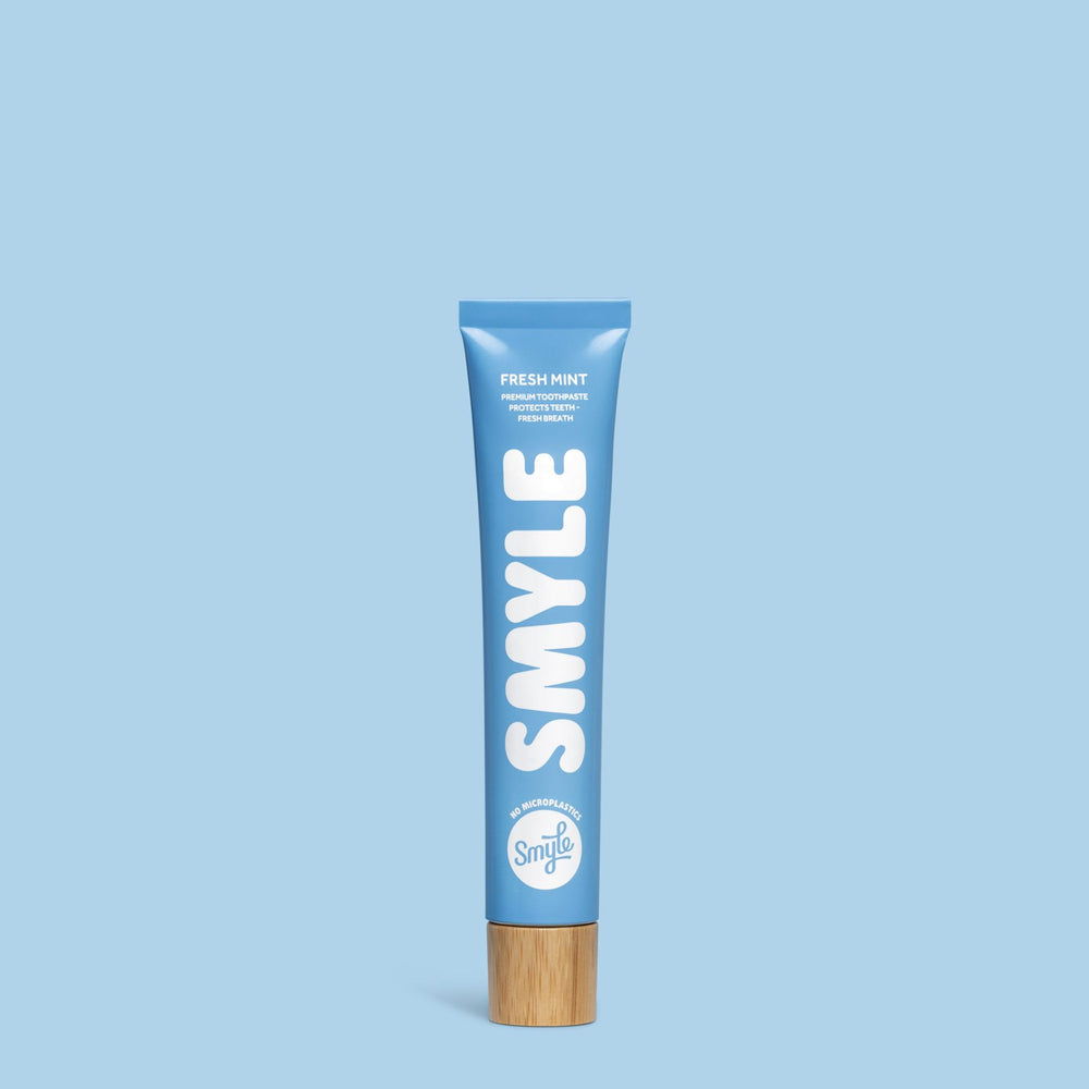 Smyle tandpasta Fresh Mint met fluoride in aluminium tube van 80 ml