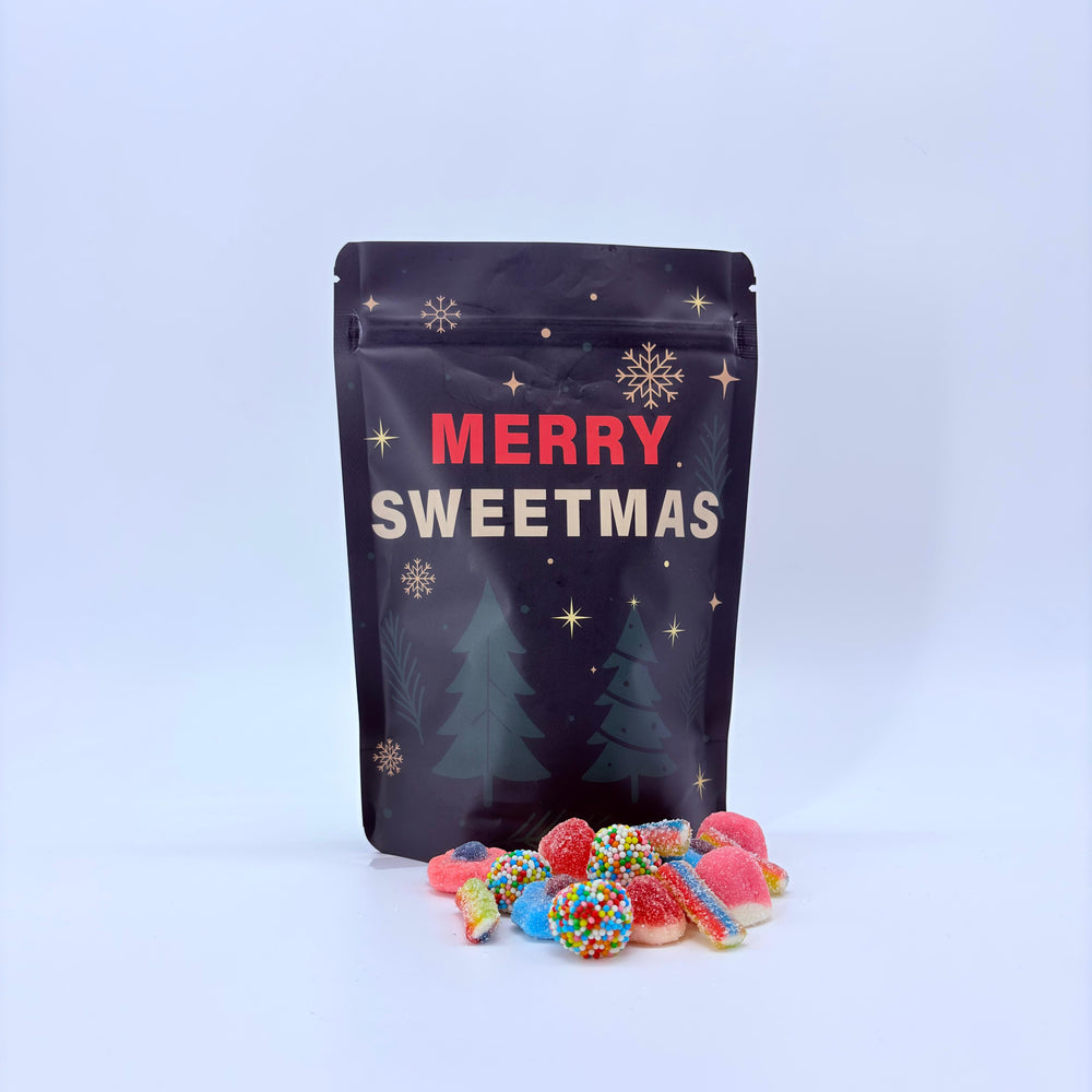 Kerst stazak, uitvoering gemengd snoep, 250 gram, ander aanzicht