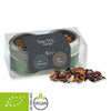 Verschiedene Teesorten, biologische und nicht-Bio, ca. 30-70g, Metalldose mini mit Sichtfenster im 2er Set bedrukken – promotionele snack