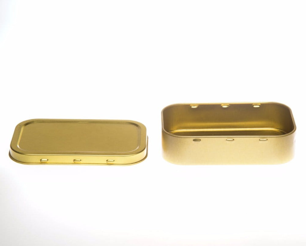Rechthoekig blik in zilver of goud, foto 8