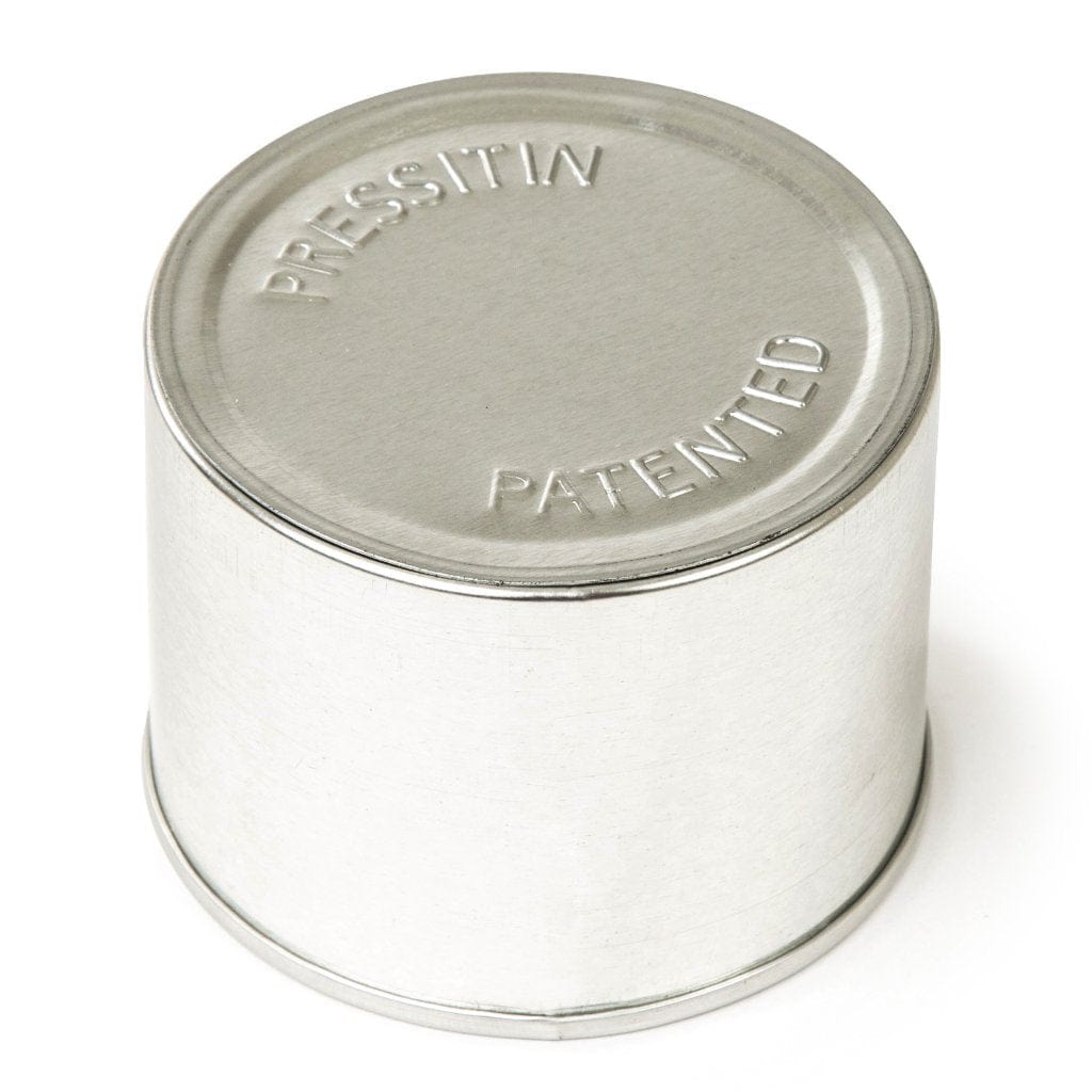Zilver drukdeksel-blik met trekring, foto 5