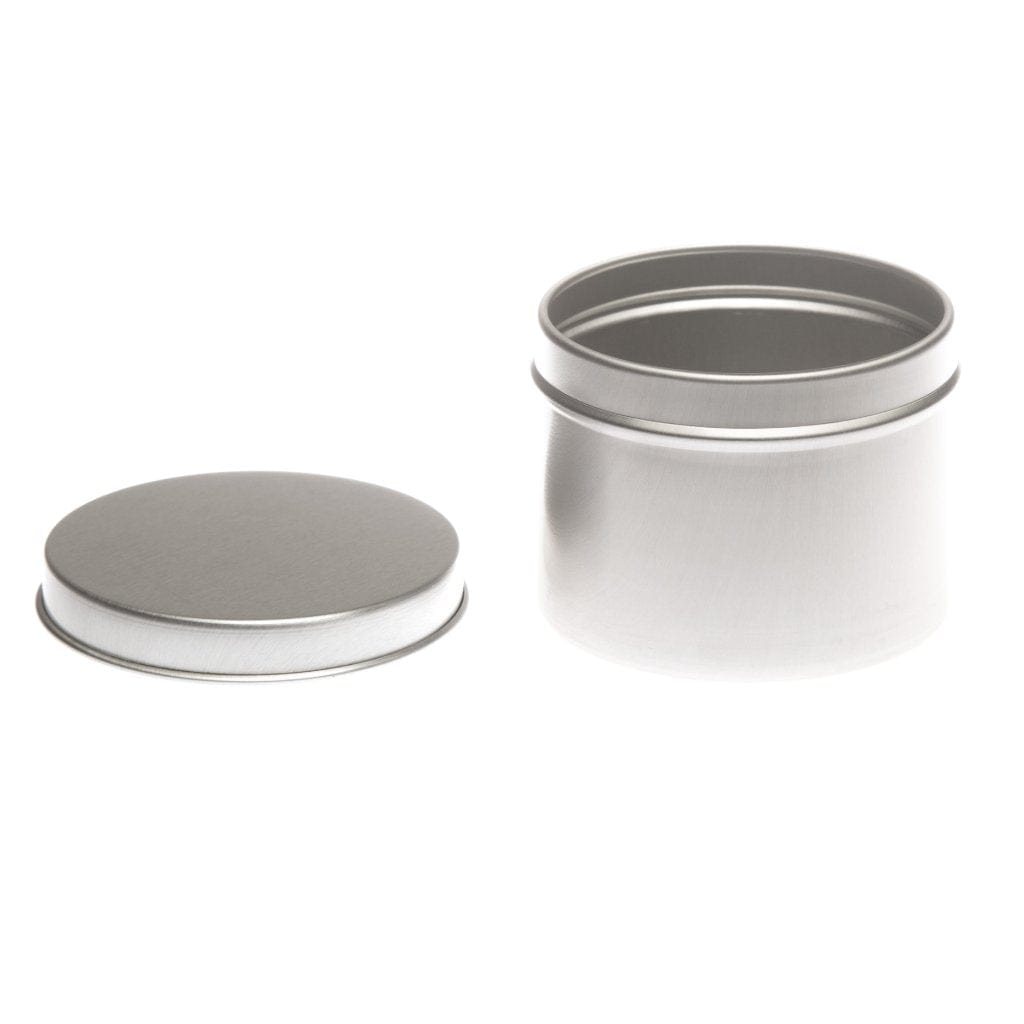 Rond aluminium blik in zilver, foto 7