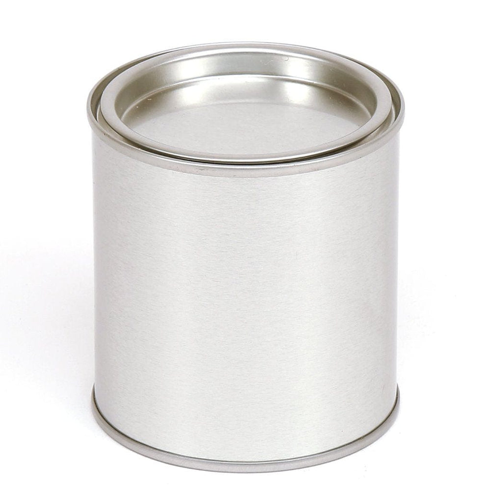 Rond zilver verfpotblik, foto 5