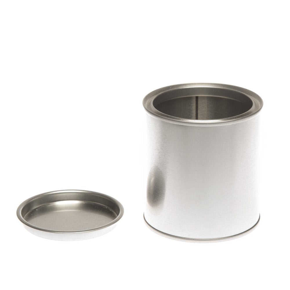 Rond zilver verfpotblik, foto 6