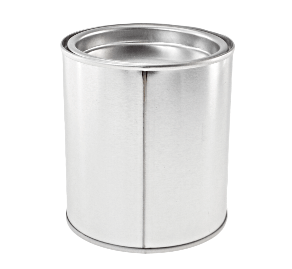 Rond zilver verfpotblik, foto 7