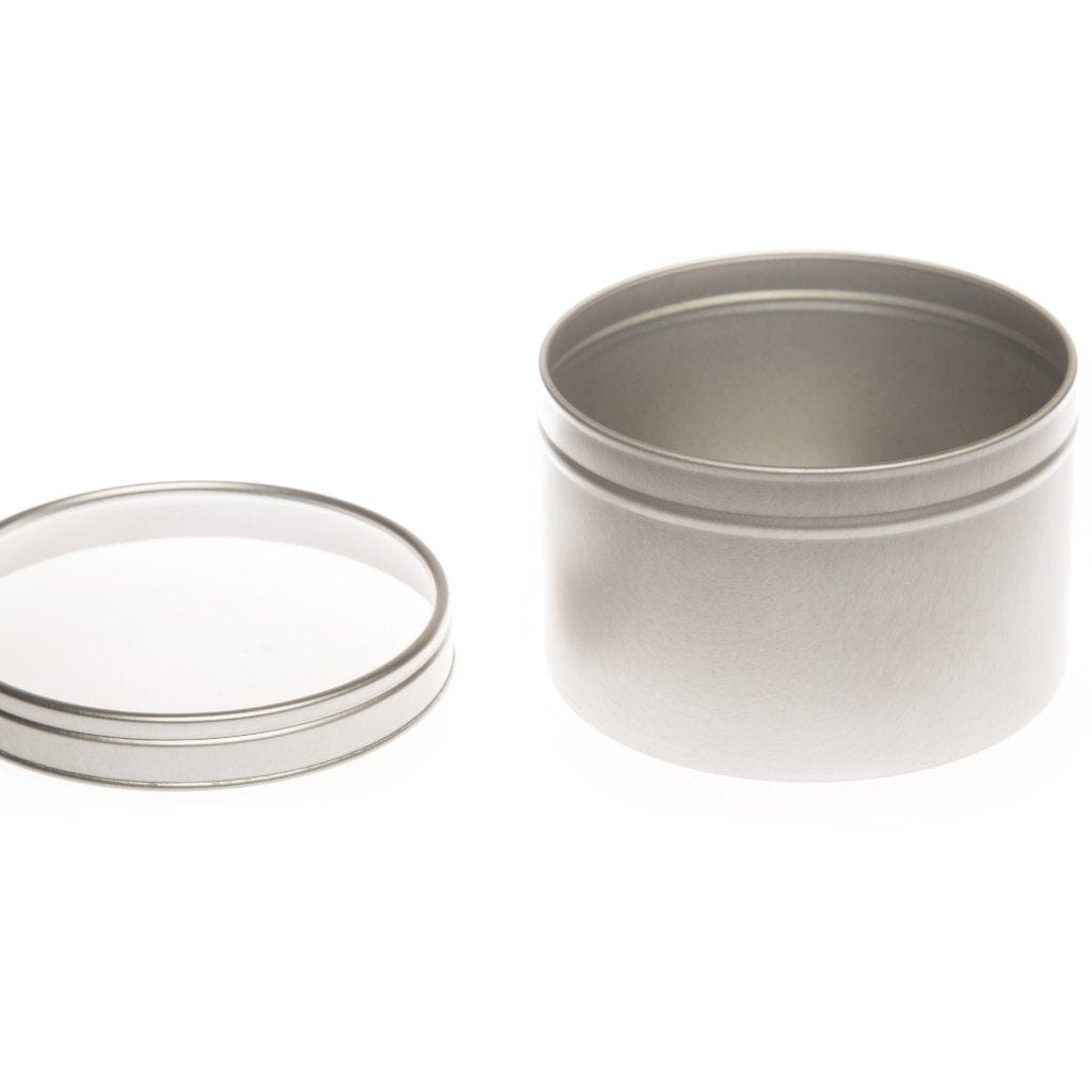 Rond zilver blik met vensterdeksel, foto 5