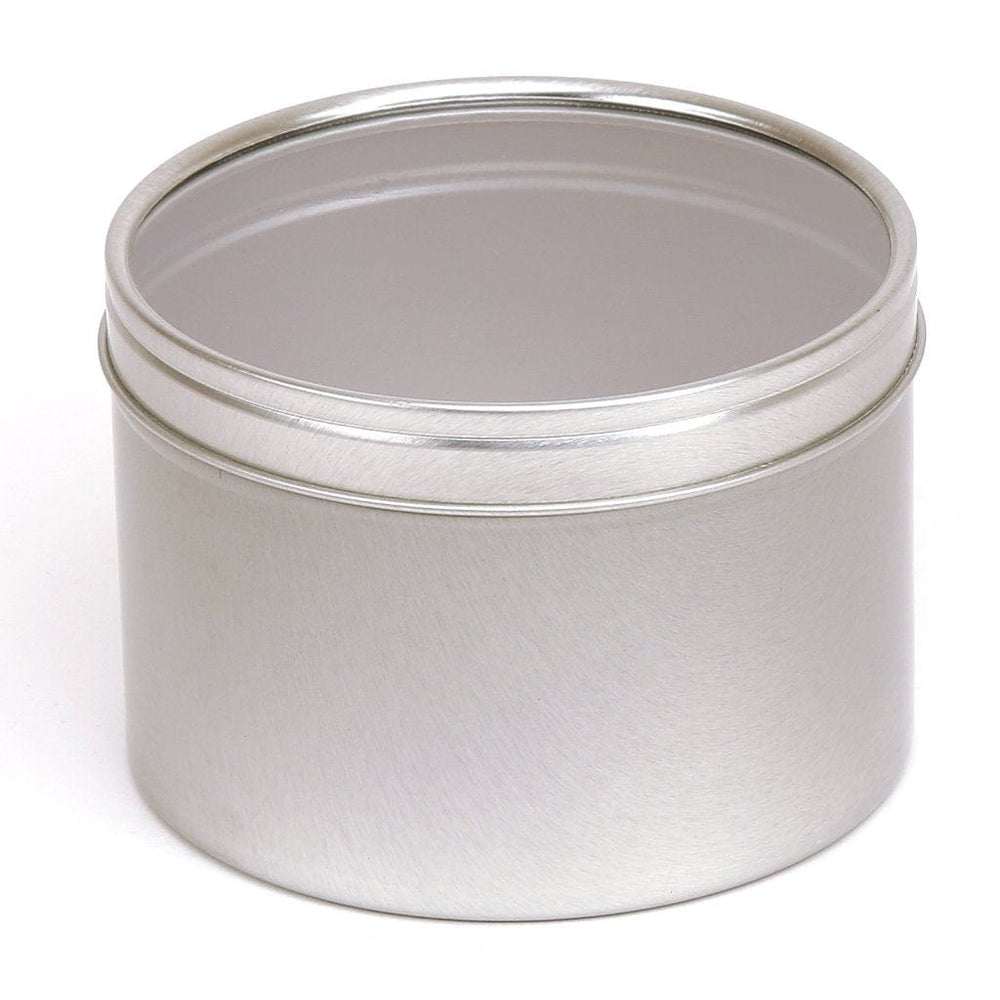 Rond zilver blik met vensterdeksel, foto 6