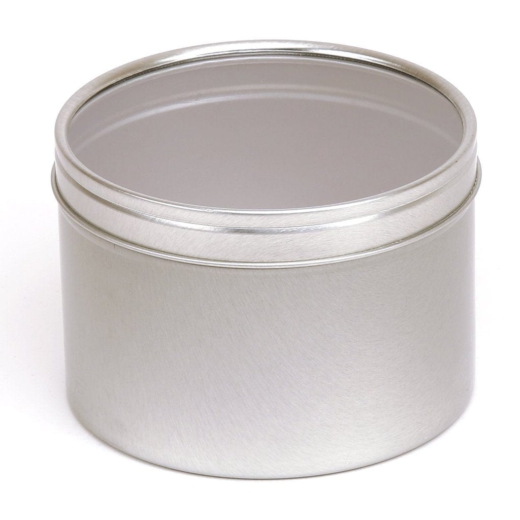 Rond zilver blik met vensterdeksel, foto 6