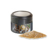 Vanillezucker, ca. 85g, Metalldose mini mit Sichtfenster schwarz bedrukken – promotionele snack