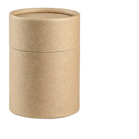 Bruine Kraft Koker Midi Bedrukken