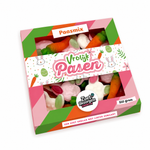 Snoeppakket "Vrolijk Pasen" met paasmix met snoephaasjes en snoepwortels (210 gram)
